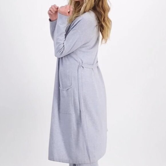 Macy's Robe State of Day Women's Long Sweater Knit Layering Robe NWT - Picture 9 of 12